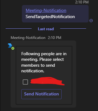 Published Teams bot app does not respond to chat sent in Teams meeting ...