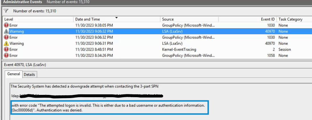 【Y。ページ】 How to find out which account attempted to logon when event ID