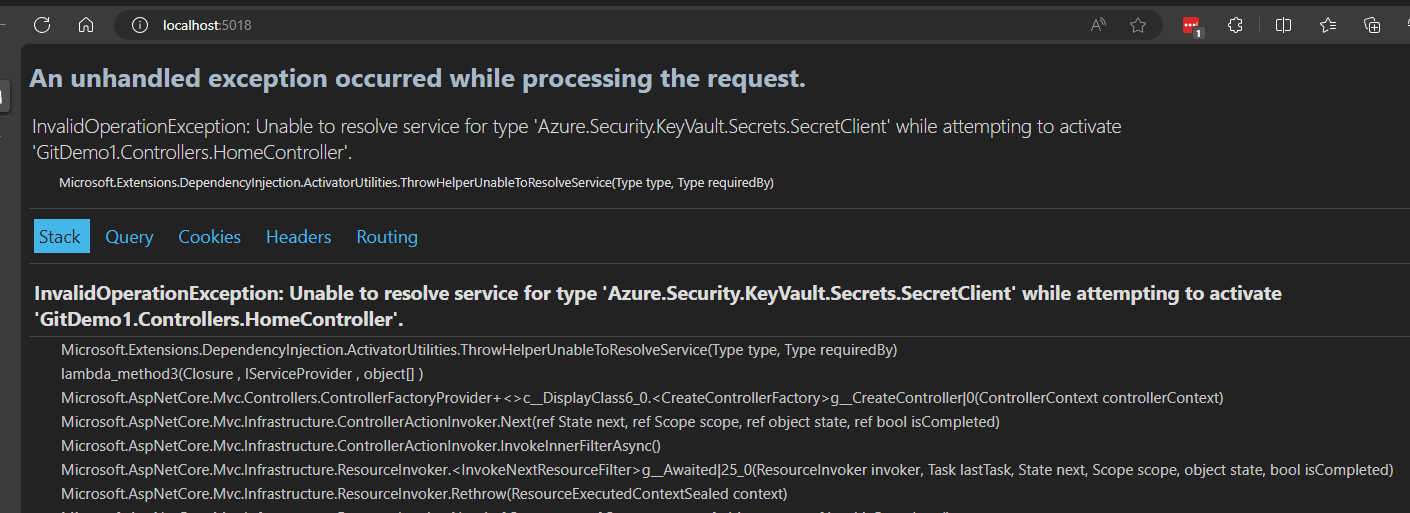 Which is the correct way of getting secrets out of Azure Key Vault ...