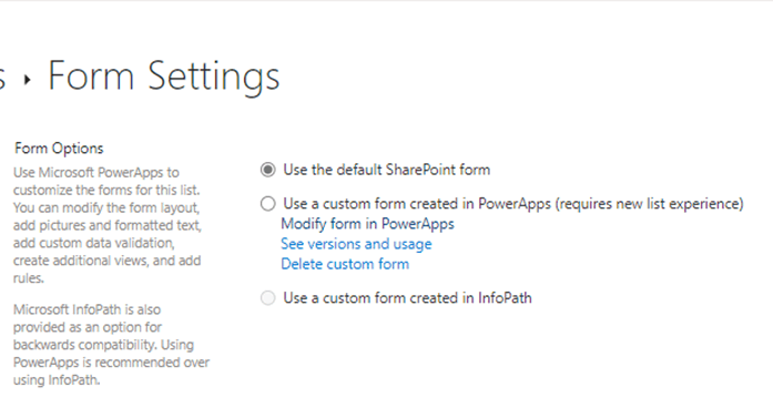 I cannot see all of the columns in the default form on my sharepoint ...