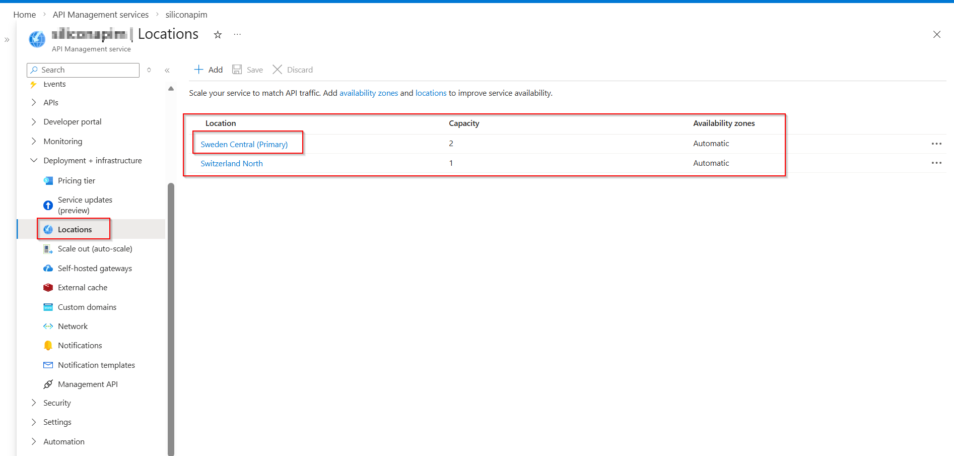 APIM multi region deployment: can't deploy a new gateway in Sweden ...