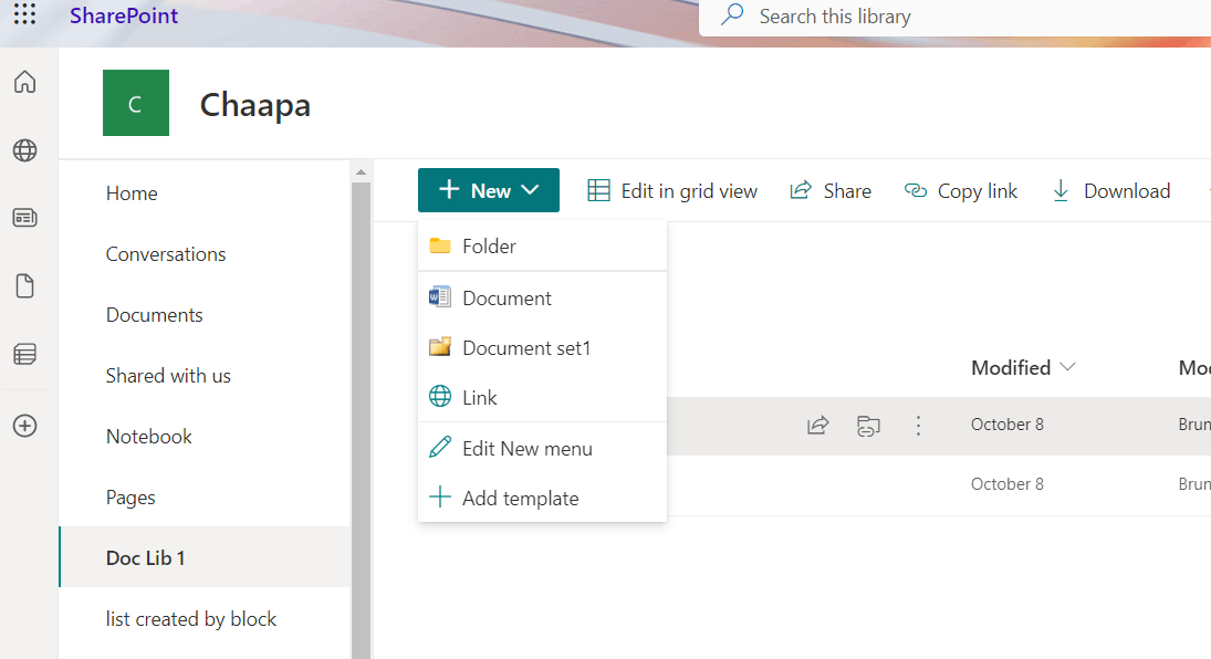 Cannot change content type of folder to custom content type in details ...