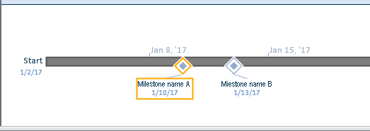 How to get text to wrap on timeline milestones in MS 2016 - Microsoft Q&A