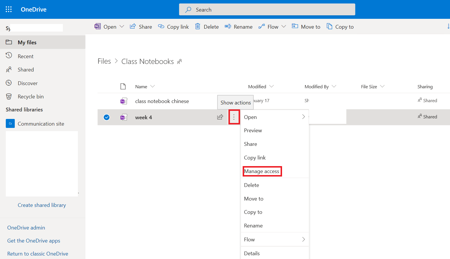 all sections not visible in student notebooks? - Microsoft Q&A
