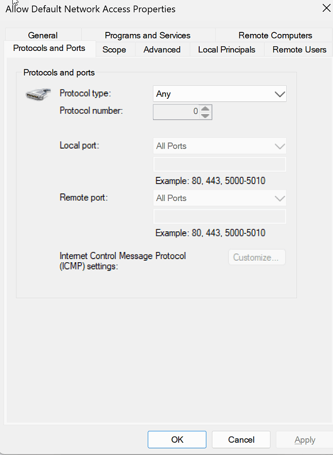 How to configure defender firewall - Microsoft Q&A