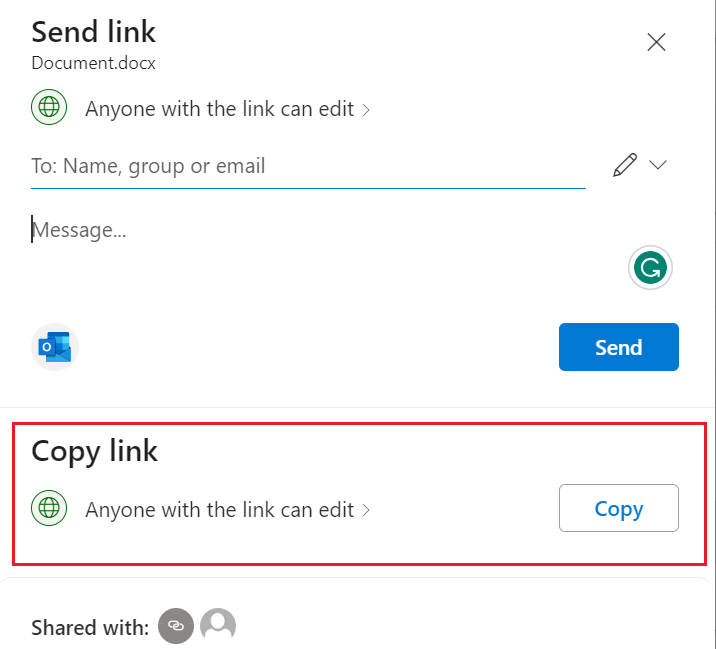 Can't publicly share OneDrive files - Microsoft Q&A