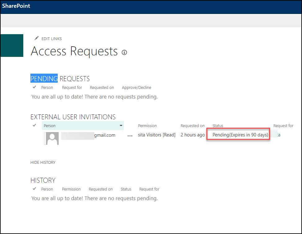 Limit external sharing invitation expiry date Microsoft Q&A