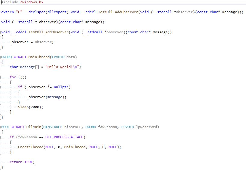 Callback C Dll C Run Time Check Failure 0 Microsoft Q A Callback C Dll C Run Time Check Failure 0 Microsoft Q A