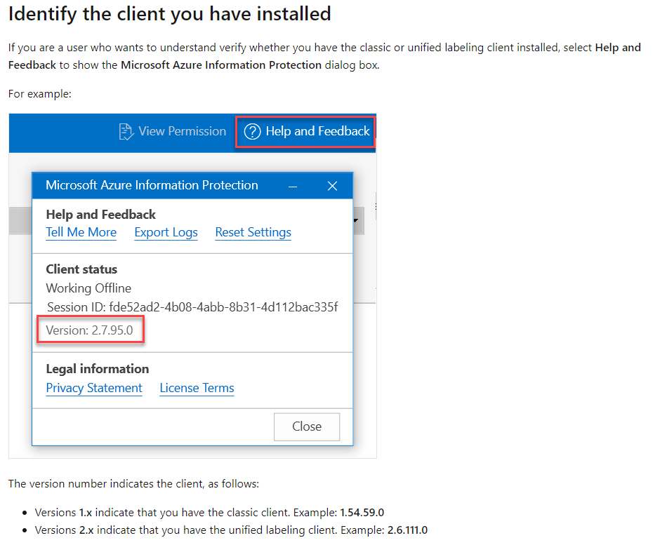 Issue about AIP, using Classify and Protect menu can't remove ...