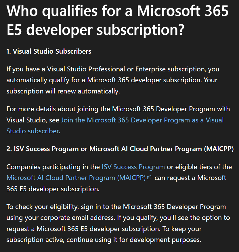 how do I get access to the sand box for personal use - Microsoft Q&A