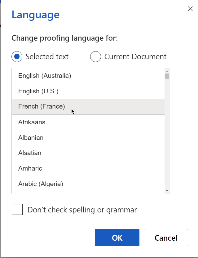 Is there a way to set error checking on multiple languages in the same ...