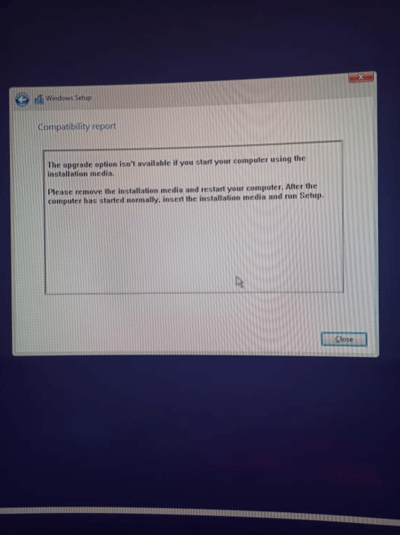 Upgrade Problem About Windows 11 - Microsoft Q&A