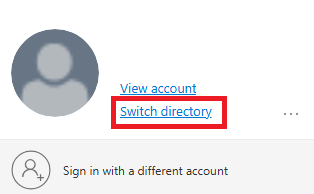 How to change my Directory? - Microsoft Q&A