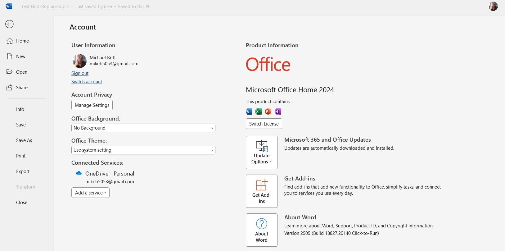Office Version