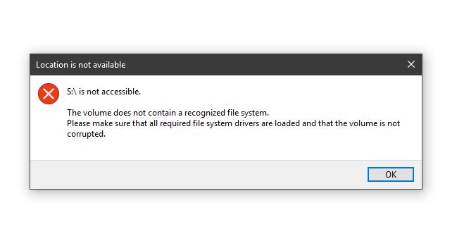 Bitlocker encrypted corrupt usb drive. - Microsoft Q&A