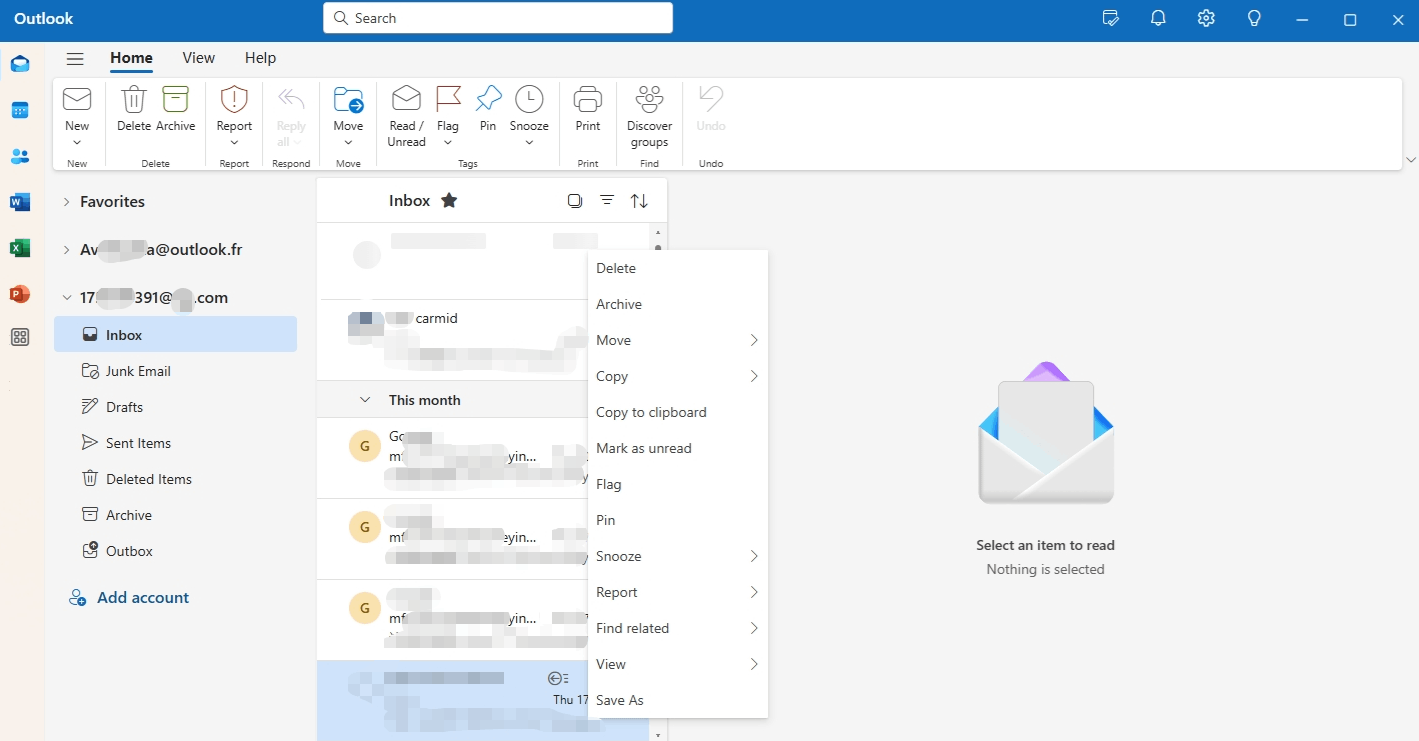 categorize by color not working in new outlook. - Microsoft Q&A