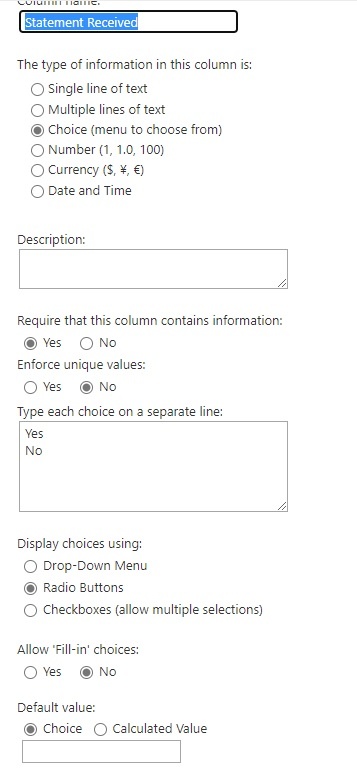 Sharepoint Lists - Choices in column revert back to previous selection ...
