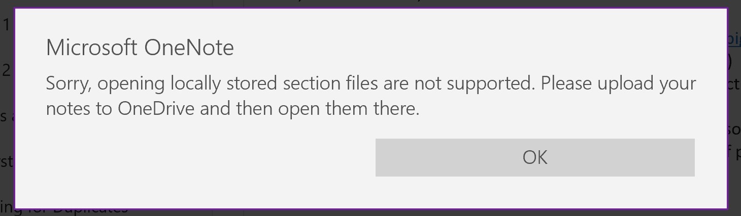 Links in OneNote for Windows 10 stopped working. I don't know why, or ...