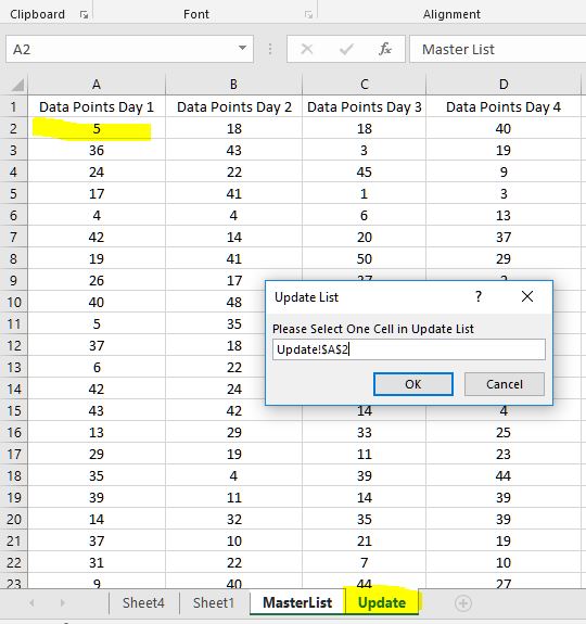 How to compile complete master data list from dynamically changing ...