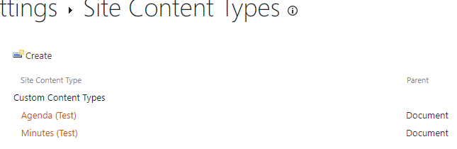 Creating documents from a custom content type and template not ...
