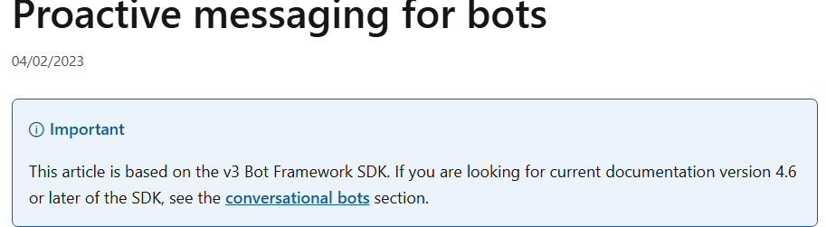 Teams bot fails to send proactive messages after deployment to Azure ...