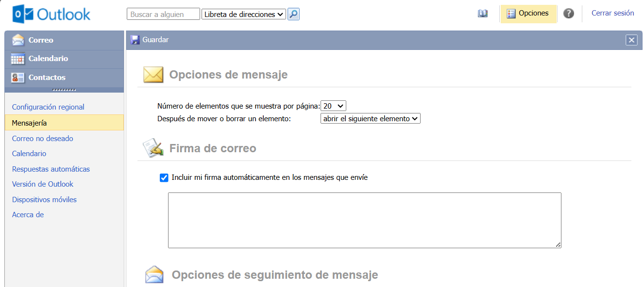 muestra