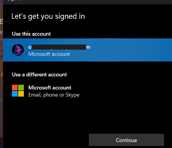 Login in the Microsoft store app and the apps connected to is not ...