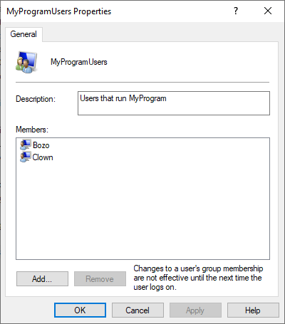 MyProgramUsersGroup
