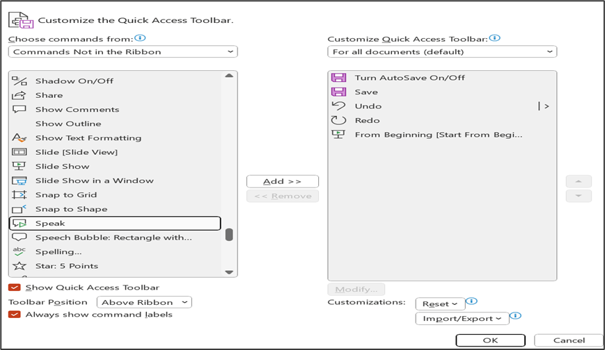 Reading the slides of a PowerPoint - Microsoft Q&A