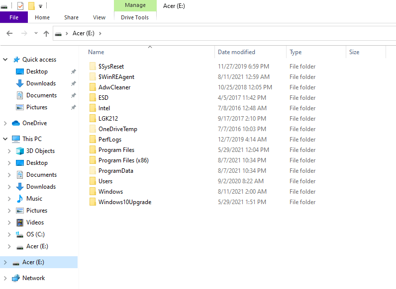How to find "PHOTOS" in external hard drive. - Microsoft Q&A