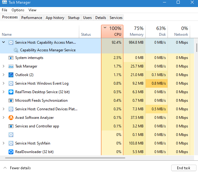 disable capability access manager all app not work ! - Microsoft Q&A