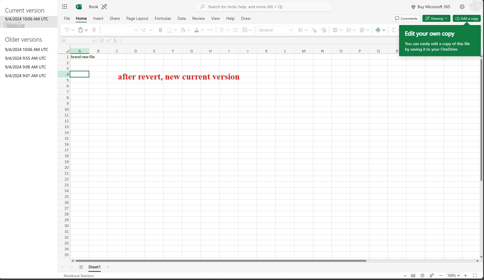 Why have my documents on OneDrive reverted to older versions, how can I ...