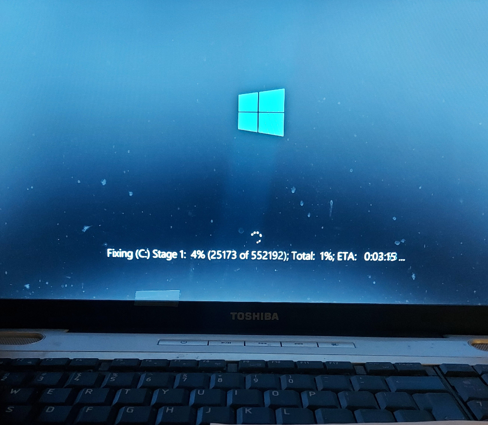 Windows 10 'disk errors keeps looping - Microsoft Q&A