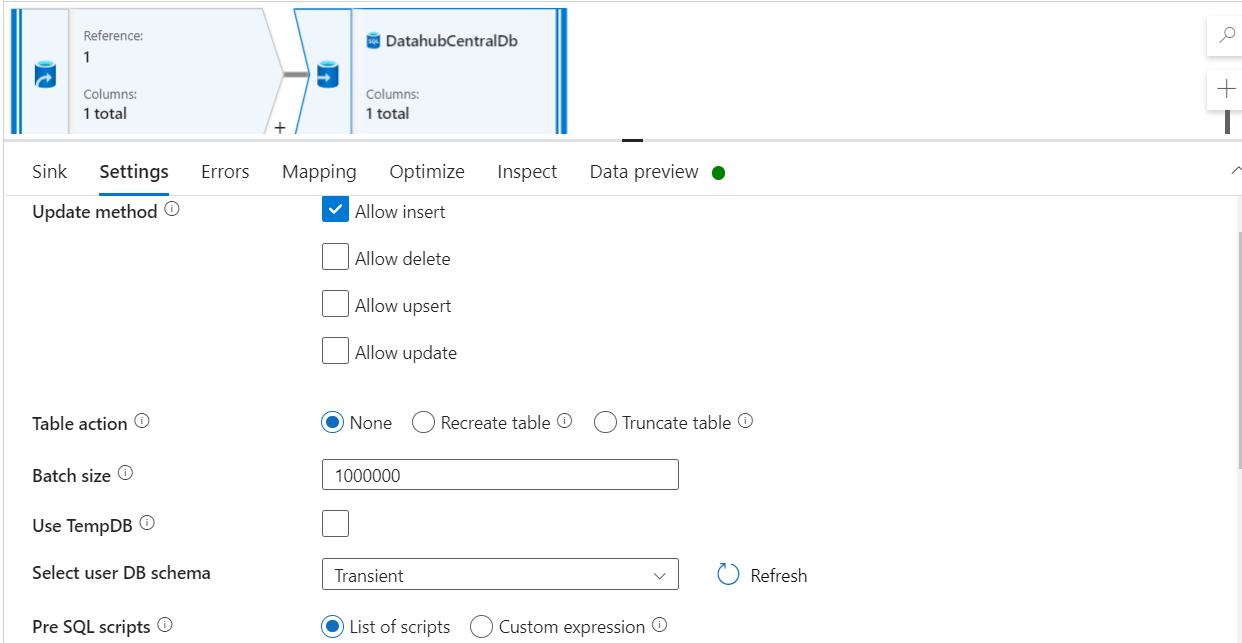 Unable to Stage/Store in Dedicated Sql Pool(azure synapse analytics ...