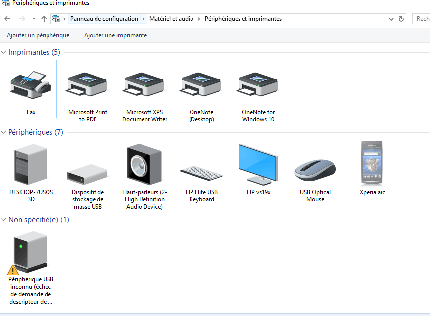 périphérique usb inconnu - impossible de le supprimer - Microsoft Q&A