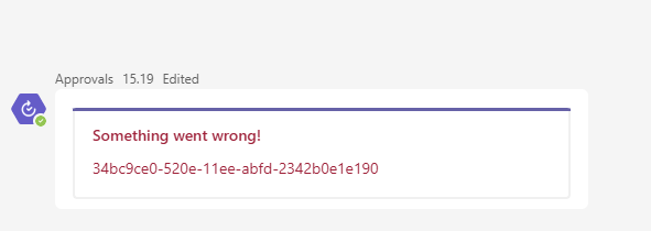 HOW TO FIX SOMETHING WENT WRONG WHEN I ASK APPROVALS - Microsoft Q&A