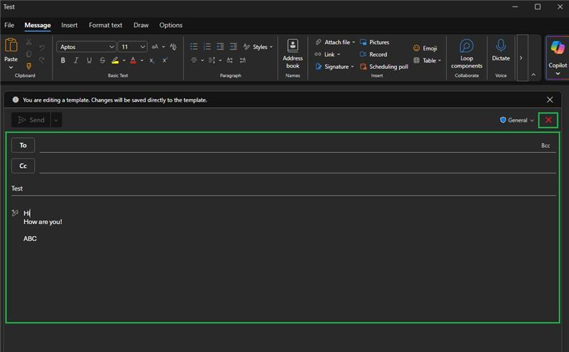 Unable to see 'My Templates' app in Add-In section - Microsoft Q&A