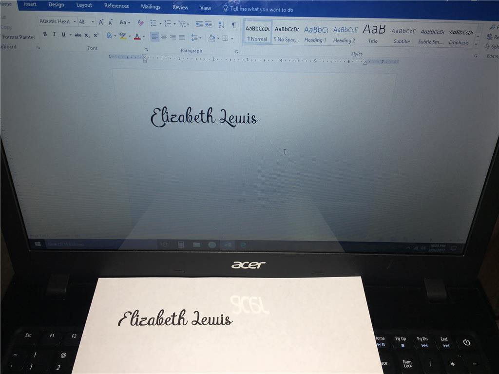 Bottom of Words Not Printing - Microsoft Q&A