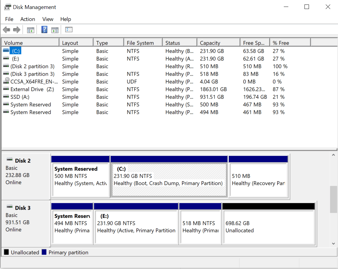 Cloned old NVME ssd to new NVME ssd, new ssd won't boot windows. Get ...