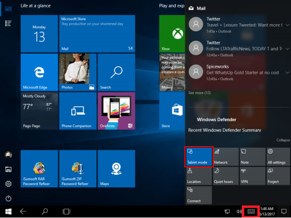 Accented Characters input using Touch keyboard, Microsoft Surface Book ...