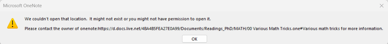 OneNote cannot sync notebooks on any desktop app - Microsoft Q&A