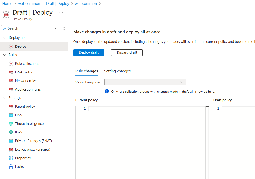 Unexpected Behavior with Azure Firewall Draft Rules – Existing Rule ...