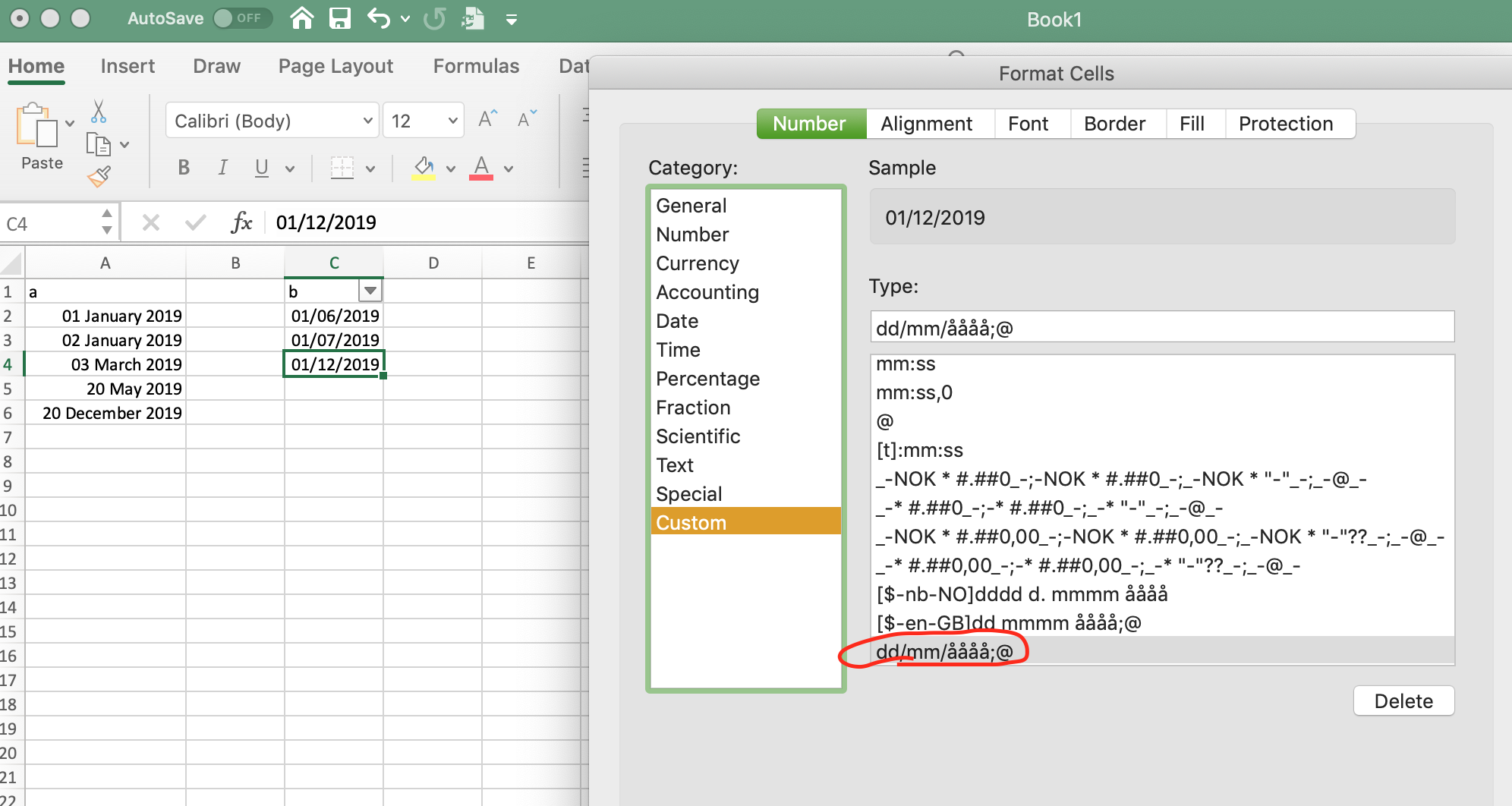 Filter in Excel shows the dates in a different language - Microsoft Q&A