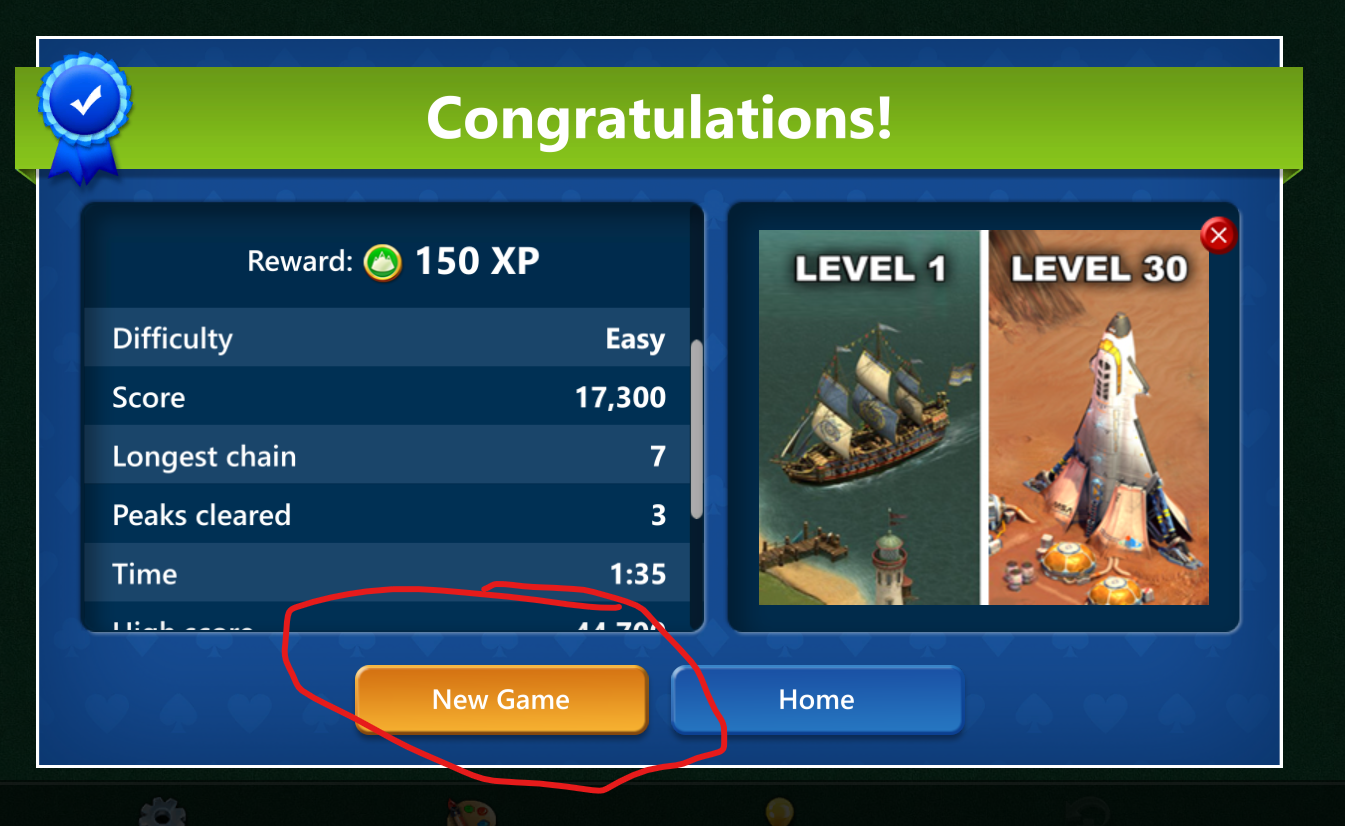How do I start a new game on Microsoft Solitaire? - Microsoft Q&A