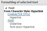Change the default font color for hyperlink - Microsoft Q&A