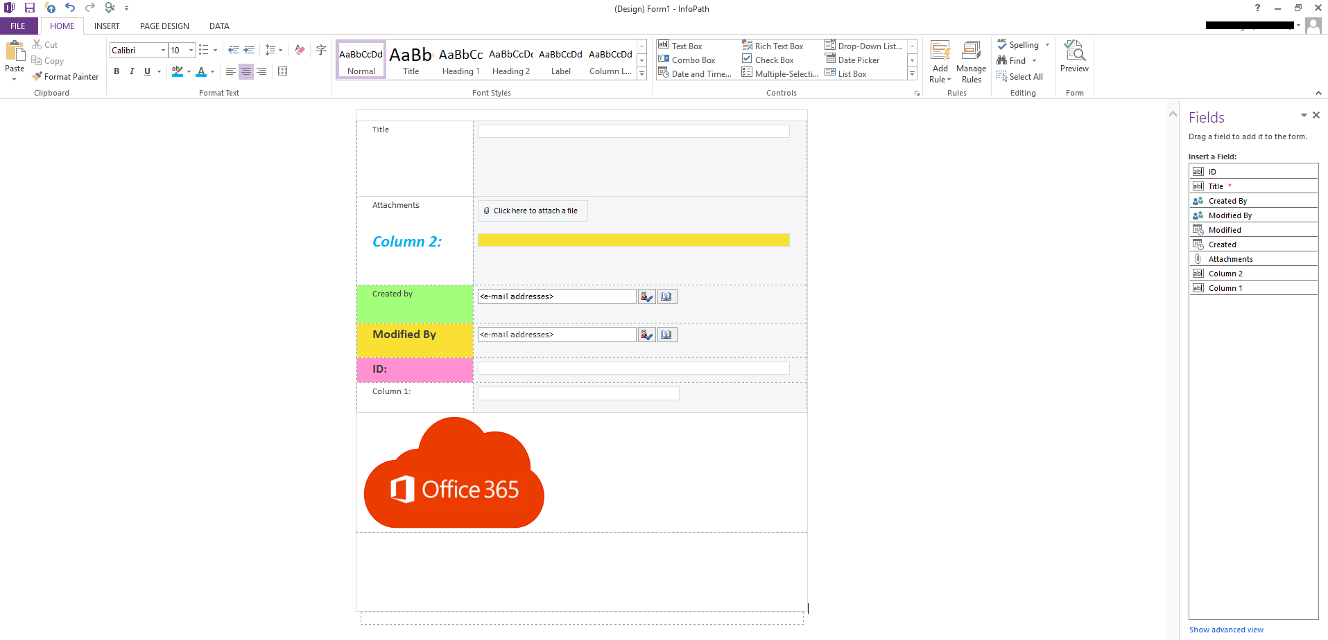 InfoPath form customizations for Sharepoint Online List not saving ...