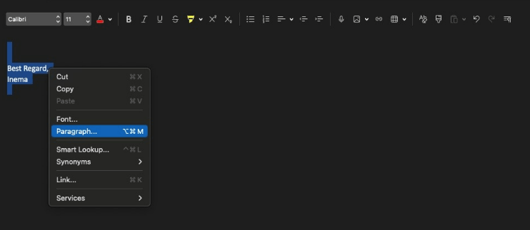 Where are Paragraph Formatting Options? - Microsoft Q&A