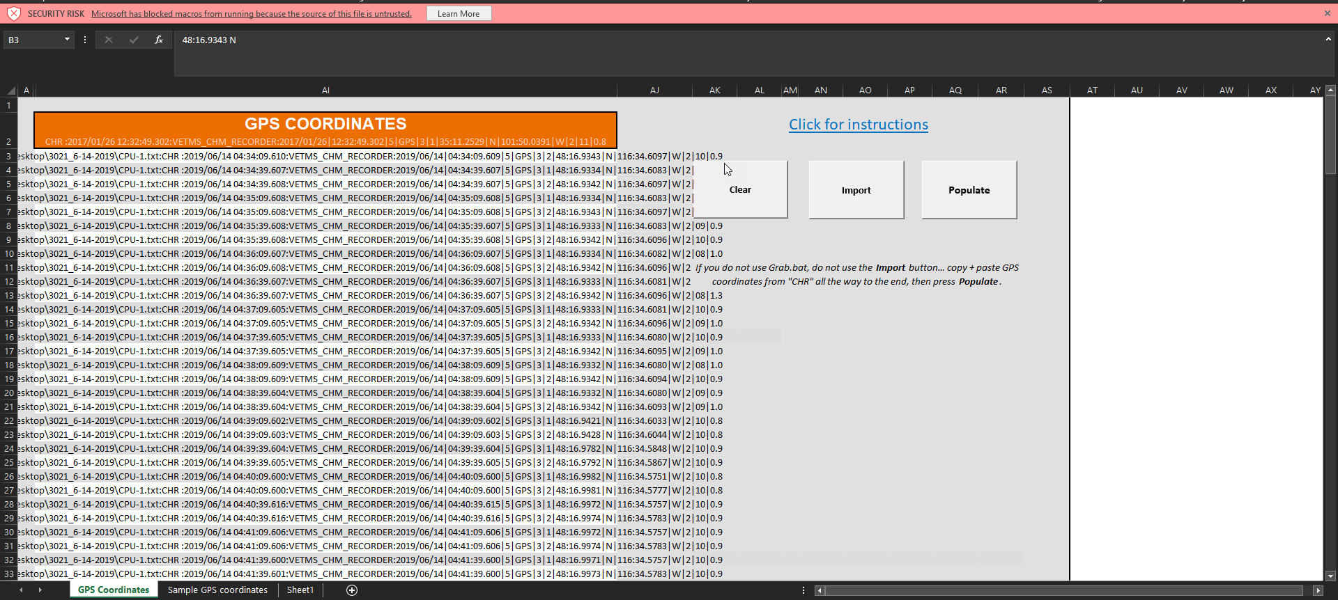 Excel Macros enabled - Microsoft security blocking them - Only for me ...