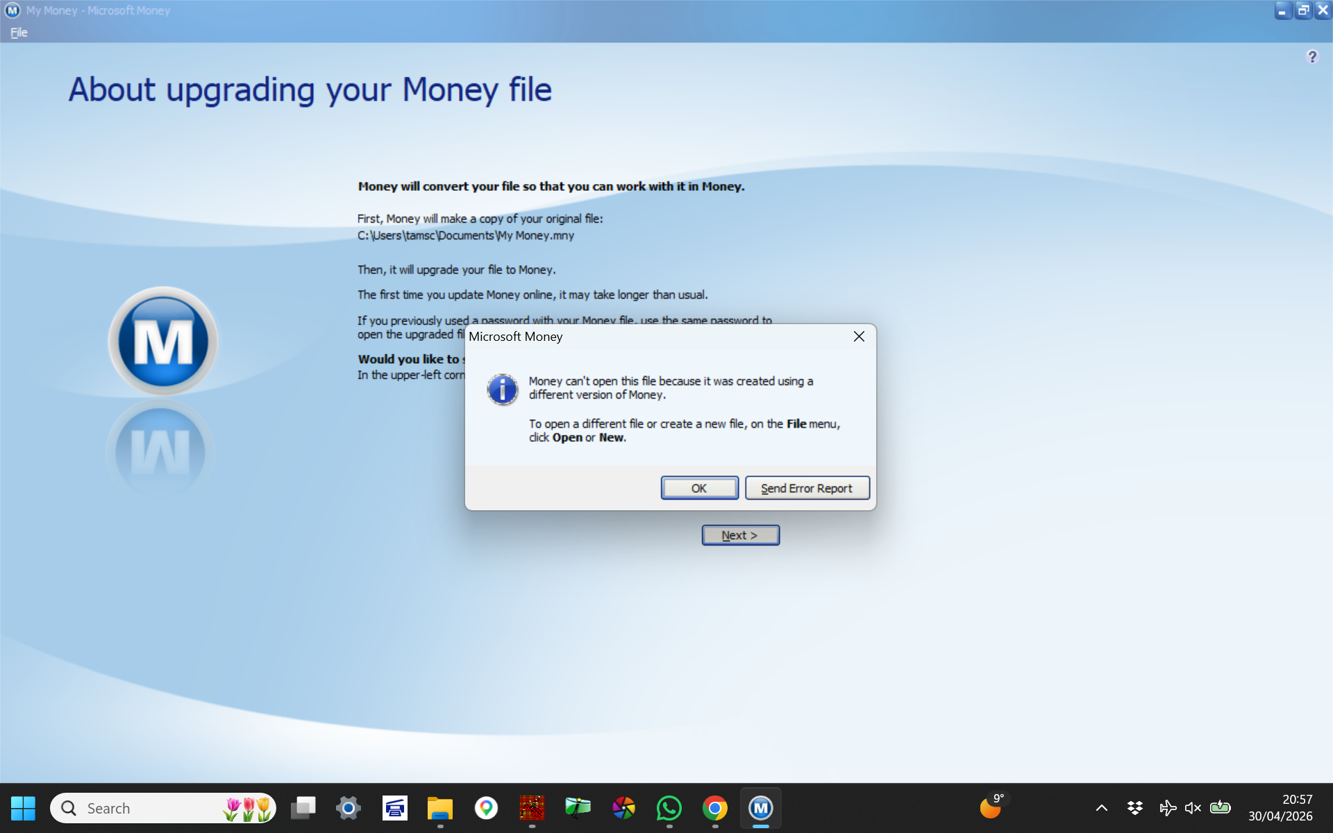 how do i install microsoft money on new laptop - Microsoft Q&A