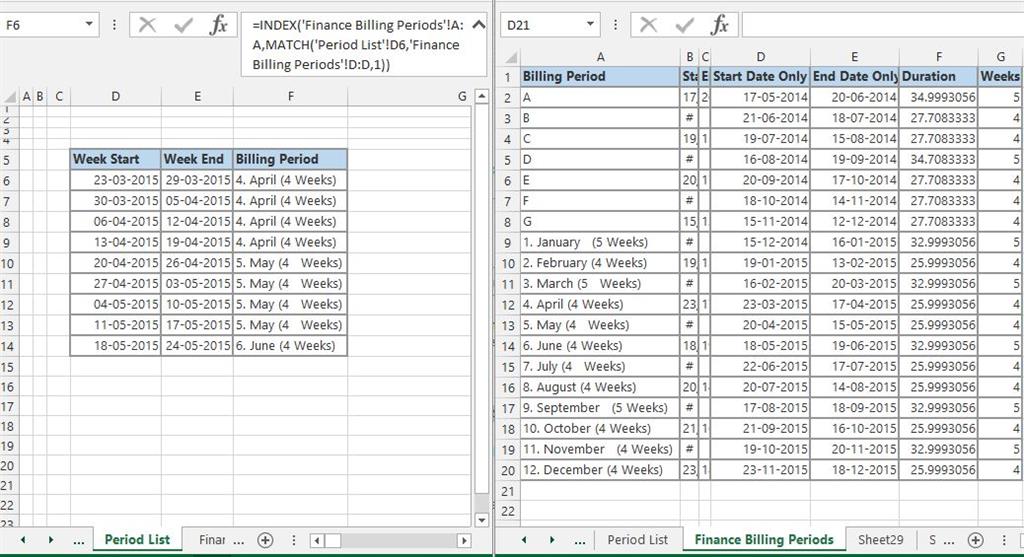 Index match if a date is in a range - Microsoft Q&A